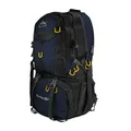 Wanderrucksack Trekking Wasserdicht Verstellbar Daypack 50 Liter Navy Blau