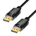 LogiLink CD0100 - DisplayPort-Kabel, DP/M zu DP/M, 4K/60 Hz, CCS, schwarz, 1 m