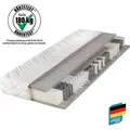 Federkernmatratze Maxima Plus, Beco, 22 cm hoch, von Stiftung Warentest mit "GUT" (1,8) bewertet - Größe: 140 x 200 cm, Härtegrad: H3 (80 kg - 1...