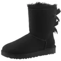 UGG Bailey Bow 2 Schlupfboots mit Satinschleifen hinten am Schaft schwarz 11 (42)