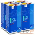 4x ATE 5 L LITER BREMSEN FLÜSSIGKEIT BREMSFLÜSSIGKEIT TYP 200 DOT 4