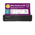 STRONG - Digitaler HD-Satellitenreceiver SRT 7511 - Sat Receiver für ORF inklusive Karte (simpliTV), DVB-S2 Full HD - Dolby Audio - USB & SCART-Anschlüsse - Nur für Österreich - schwarz