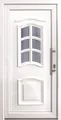 Panto Haustür Modell K003 DIN rechts weiß 110 x 210 cm