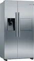 KAG93AIEP Side-by-Side Edelstahl mit Antifingerprint 91cm NoFrost LED Eis.-u.Wasserspender 