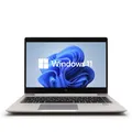 HP EliteBook 840 G6 14 Zoll Full HD Intel Core i5 8265U 256GB SSD Festplatte 16GB Speicher Windows 11 Pro Webcam Notebook Laptop (Generalüberholt)