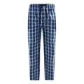 Götzburg Herren Pyjama Hose lang (DE/NL/SE/PL, Numerisch, 54, Regular, Regular, Blau kariert)
