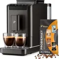 Tchibo Kaffeevollautomat Esperto2 Caffè 2.0 für Caffè Crema und Espresso, Granite Black - Schwarz
