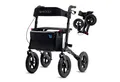 MEDOLY Rollator Outdoor Rollator, mit Luftbereifung & Faltbar -inkl. EInkaufstasche, Stockhalter