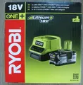 Ryobi 4,0 Ah Akku & Schnellladegerät  RC18120-140