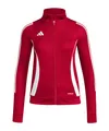 adidas Damen Tiro24 Training Full Zip Track Suit, team power red 2/white, L