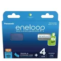 4x Panasonic eneloop AAA 2000mAh Wiederaufladbar batteries Mit Aufbewahrung