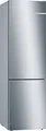 BOSCH Kühl-/Gefrierkombination "KGE39A" silber (inox, antifingerprint), Rechtsanschlag