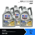 Mobil Super 3000 Formula V 5W-30 VW 504 00 MB 229.51 Motoröl 3x5 Liter= 15 Liter