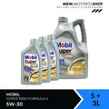 Mobil Super 3000 Formula V 5W-30 VW 504 00 MB 229.51 Motoröl 5+3 Liter = 8 Liter