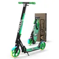 Apollo Phantom Pro City Scooter - XXL-Räder, faltbar, höhenverstellbar, Tretroller für Erwachsene, Kinder und Jugendliche, kompakter City-Roller