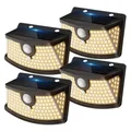 Solarlampen - außen, mit Bewegungsmelder - 120 LED, 270°