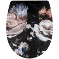 WENKO WC-Sitz "Peony", Duroplast, oval, mit Softclose-Funktion - bunt