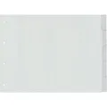 Kangaro Blanko Register DIN A3 5-teilig Karton 4 Löcher G305FB (G305F-B)