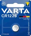 VARTA Batterien Knopfzelle CR1225, 1 Stück, Lithium Coin, 3V, kindersichere Verpackung, für elektronische Kleingeräte - Autoschlüssel, Fernbedienungen, Waagen