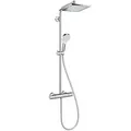 hansgrohe Crometta E 240 1jet Showerpipe EcoSmart 27281000, Badarmaturen, chrom