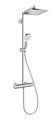 Hansgrohe Crometta E Showerpipe 240 1jet EcoSmart mit Thermostat - Chrom - 27281000