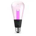 Philips Hue E27 White & Color Ambiance - ST72 Lampe Kolbenform RGBW - handgeblasen aus kristallklarem Glas