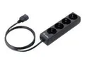 Equip Steckdosenleiste - Wechselstrom 220-240 V