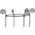 Hirsch Terracotta Rankgitter Staudenhalter rund Ø 40 cm Höhe 90 cm, massiv - robust - wetterfest, Ø 40 cm Höhe 90 cm, Vollmetall 8 mm beige 40 cm x 90 cm x 40 cm