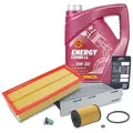 Bestprice Inspektionspaket Set A + 5l 5W-30 Motoröl [Hersteller-Nr. 40641863] für Seat, Audi, Skoda, VW