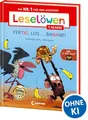 Leselöwen 1. Klasse - Jim ist mies drauf - Fertig, los ... Banane! (Großbuchstaben): Die Nr. 1 für den Lesestart - Der beliebte Bilderbuch-Character Jim als Erstlesebuch für Kinder ab 6 Jahren