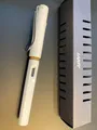 Lamy  Safari Füllhalter 019 weiß mit einer B Feder . 1221854