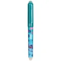 DISNEY Stitch Radierbarer Stift mit Radiergummi, Kugelschreiber, blaue Tinte, löschbar, Schule (B)