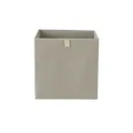 Aufbewahrungsbox faltbar   ¦ grau ¦ Polyester,Pappe ¦ Maße (cm): B: 32 H: 32 T: 32.0