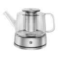 ZWILLING Sorrento Glas Teekanne mit Stövchen, 800 ml Transparent Teesieb