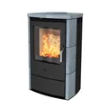 FIREPLACE Kaminofen "Meltemi", schwarz, Speckstein, 8,4 kW, Dauerbrand geeignet