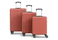Wertes Koffer Koffer Set 3 teilig - TSA Schloss Kofferset, 4 Rollen