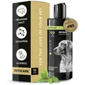 Peticare Anti-Schuppen Shampoo für Hunde | bei Juckreiz & Hautirritationen | für trockene & Sensible Hundehaut | wirkt rückfettend | einzigartiges PRS® System für Lange Wirkung - petDog Health 2114