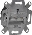 Rutenbeck UAE-Anschlussdose 2-fach Cat.6 geschirmt | 2x RJ45 | Unterputz | PoE++ | schräger Auslass