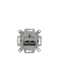 Rutenbeck 2xRJ45s Unterputz UP0 Datenanschlussdose Cat6 flex