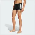 adidas Performance Badehose 3-STREIFEN 2-INCH BOXER-BADEHOSE (1-St) schwarz L/XL