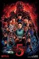 Poster Stranger Things 5 Neu Maxi Plakat Wandposter Fimposter Neu 61x91,5 cm