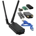 NGFF (M.2) WWAN/LTE/3G/4G/5G zu USB 3.0 Adapter (externes Gehäuse, mit SIM-Slot)