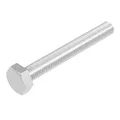 SECCARO Sechskantschraube M8 x 65 mm, Edelstahl V2A VA A2, DIN 933 / ISO 4017, Außensechskant, 20 Stück