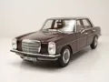 Mercedes 200 /8 Strichachter W115 1968 dunkelrotbraun Modellauto 1:18 Norev