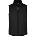 Daiber Steppweste James & Nicholson JN 1136 Herren Steppgilet schwarz M