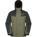 Mountain Warehouse - "Dusk III" Skijacke für Herren MW1723 (L) (Dunkel-Khaki/Schwarz) - L