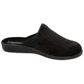 Fischer Herren Hausschuh Cord Pantoffel 204230, Größe:47 EU, Farbe:Braun - Braun - 47