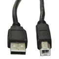 AKYGA AK-USB-12 USB 2.0-Druckerkabel A-Stecker auf B-Stecker, 3m schwarz