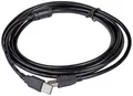 Akyga USB-Kabel USB-A Stecker, USB-B Stecker 3.00m Schwarz AK-USB-12