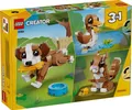 LEGO Creator 3-in-1-Set Niedliche Tiere: Verspielter Welpe - Tierfigur läss ...